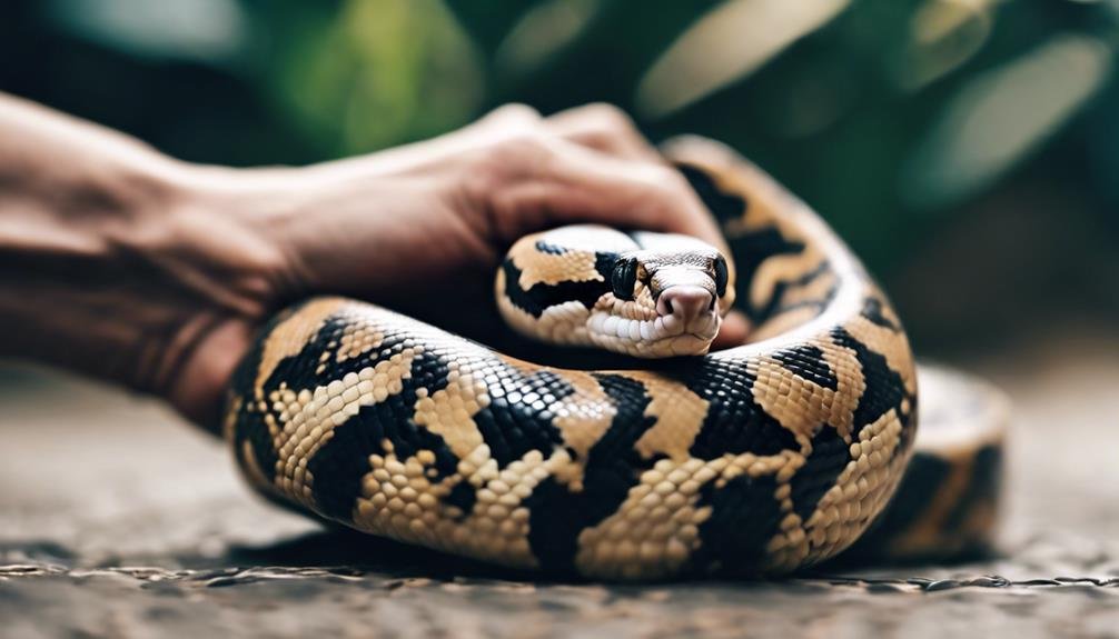 ball python safety tips