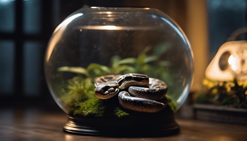 ball pythons are nocturnal