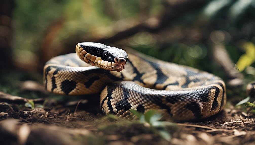 ball pythons constrict their prey