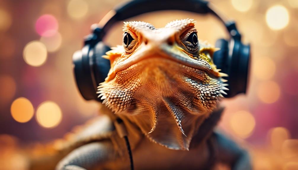 bearded dragons enjoy music