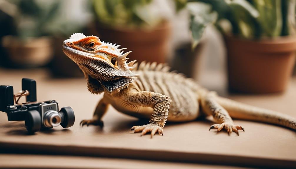 bearded dragons learning tricks