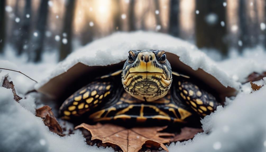 box turtle hibernation process