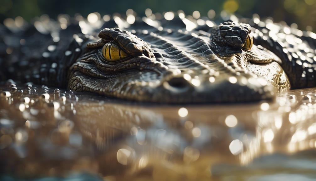 crocodile scales are real