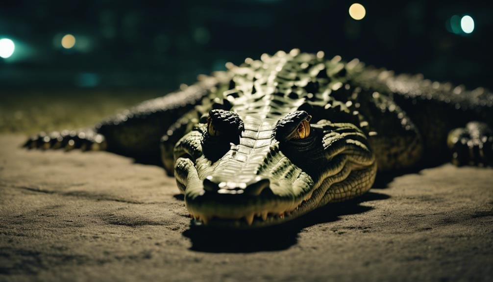 crocodile vision in detail