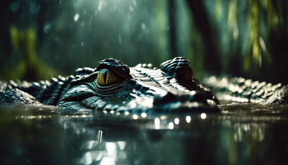 crocodiles exceptional night vision
