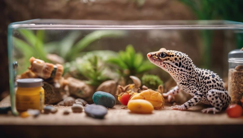 leopard gecko feeding schedule