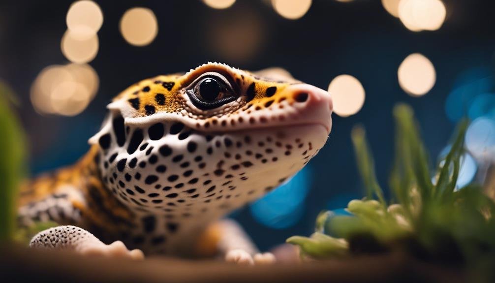 leopard gecko stargazing explanation