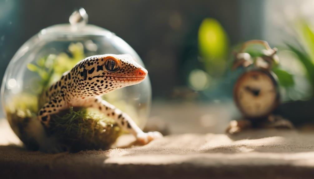 leopard geckos sleep duration