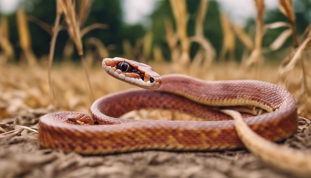 non venomous corn snake species