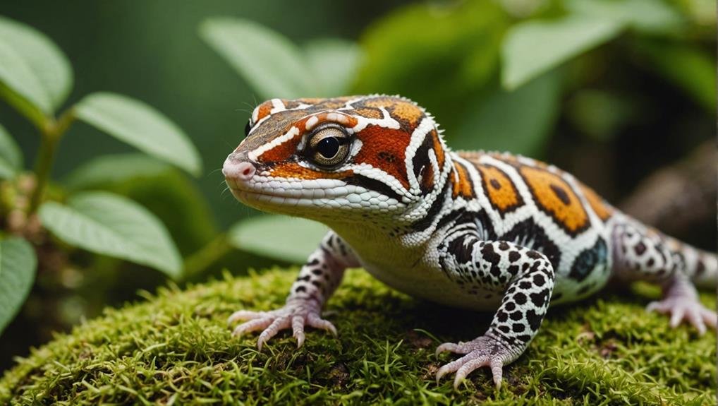 small spotted reptile pet